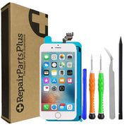 iPhone 6S Screen Replacement LCD Repair Kit + Home Button / Camera + Tools + Easy Video Instructions - White (PREMIUM)
